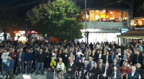 Mijëra pjesëmarrës në tubimin e Shkëlqim Xhafës në Dibër (VIDEO)
